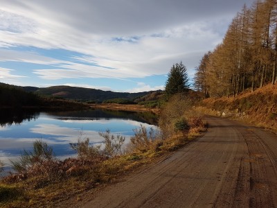 View on the walk back