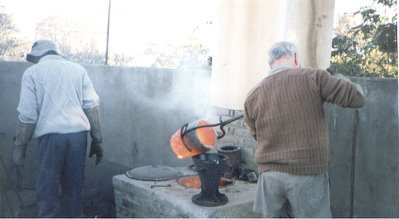 Getting the purified ore ready.jpg